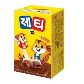 제티 초코 스틱 17g 20T 동서식품