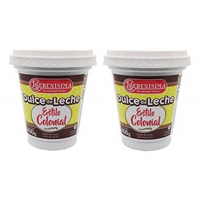 La Seenisima- Dulce de Leche 400 g. - 2 Pack / M La Seenisima-Dulce de Leche 400 g. - 2팩 / 밀크 캐러, 2개, 400ml