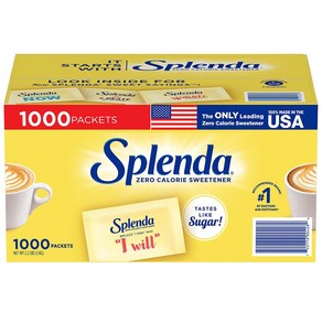 스플렌다 스플렌다 스위트너 1000개입 제로 칼로리 Splenda Sweetene, 1개, 1kg