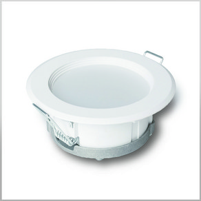 국산 2인치 5W LED 다운라이트 매입등, 주광색 (흰색빛 6500K), 10개
