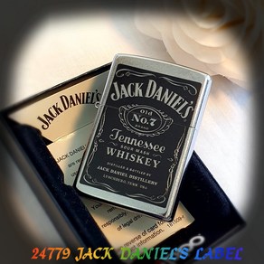 정품 지포라이터 24779 JACK DANIEL'S LABEL 지포 zippo