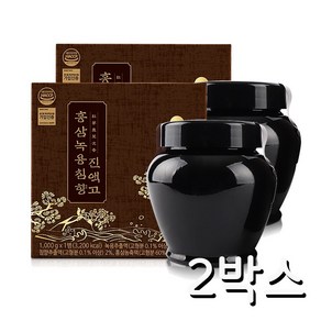 프리미엄 홍삼녹용침향진액고 [대용량] 1kg (고급쇼핑백+전용스푼+고급케이스) pemium gift, 2개