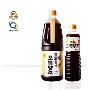 [그린원푸드] 오복 황가 양조간장 1.7L 900ml(증정), 2.6L, 1세트