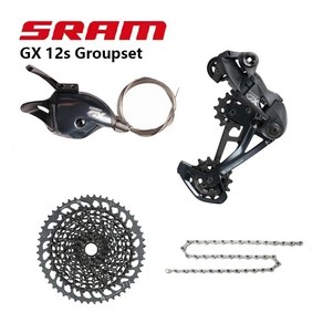 새로운 SRAM Eagle SX GX NX 12 속도 자전거 그룹 세트 MTB Mountain Bike Shifter Rear Derailleur 카세트 체인 12 s 그룹 세트