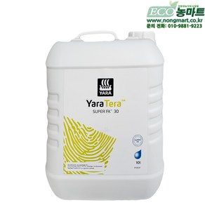 농마트 야라 테라 슈퍼FK30 10L 액상 폴리인산 뿌리발근제 제1인산가리 수확량증대 관주영양제, 1개