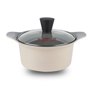 [키친아트] 국내산 프리미엄 COOKWARE 파스텔 세라믹냄비 16cm 1개 ( 평일 오후 2시 이전 주문 건 )