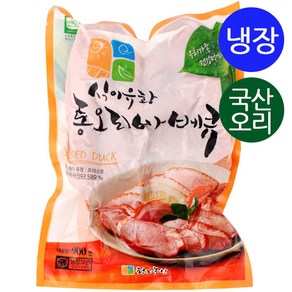 천지농산 ck 유황통오리훈제 900g, 1개