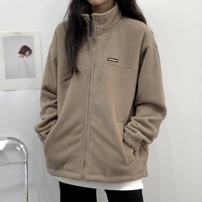 [보아털안감!/M~2XL] 패치 포인 플리스 집업 자켓 (4colo)