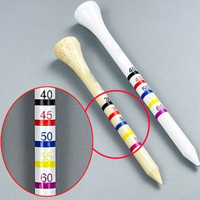 색으로 구분하는 가장쉬운 눈금 무지개 나무티 +숏티 서비스, 83mm 60개(+숏티 10개), 60개, 혼합색상