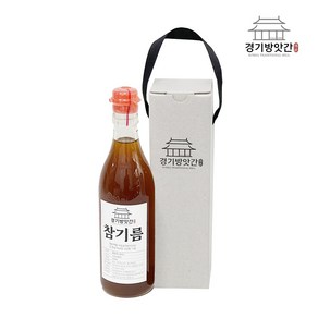 경기방앗간 저온압착방식 방앗간 통깨 진한 참기름 들기름 350ml 1개(중국산)