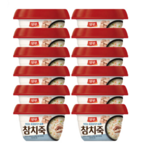 양반 참치죽, 287.5g, 12개