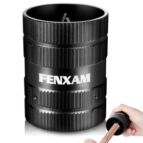 FENXAM PlumbingTools 구리/PVC 파이프용 디버링 도구 구리 파이프 클리너 리머 0.6cm1/4인치에서 4.4cm1-5/8인치 내부 외부 하드 튜브 챔퍼링 도, FENXAM PlumbingTools, 구리/PVC 파, 1개