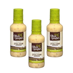 Olive Gaden 올리브 가든 시그니처 이탈리안 드레싱 Signatue Italian Dessing 473ml x3팩, 3개