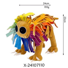 파피플레이타임 챕터4 나이트메어 크리터스 봉제인형, 야나비, 1개, 27cm