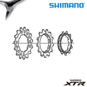 [JS]시마노 CS-M960 XTR 9단 AS부품 스프라켓 휠 낱장판매, 1개