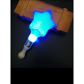 [BAKARAMIA] LED 야광봉 별 하트 평화의봉 응원봉 콘서트 페스티벌 공연 스포츠 필수템, 2개, 별과하트