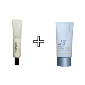 ASF ALP-Balm 재생크림+ASF 피지컬 선블럭 플러스 60g SPF50+ PA++++(세트구성할인)