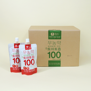 흙살림 토마토즙, 30개, 120ml