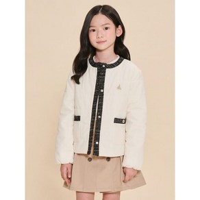 빈폴 BEANPOLE KIDS 시즌오프 30여아 클래식 패딩 재킷 아이보리 BI4838G050 402577