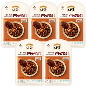 (냉장)다담 안동찜닭양념220g, 220g, 5개