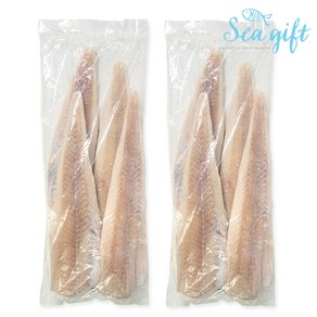 [씨기프트]명태포 필렛 750g+750g 6-8사이즈 껍질제거 냉동 동태포 동태전 제수용, 2개, 750g
