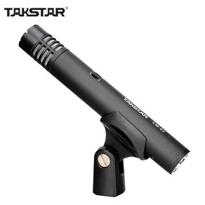 TAKSTAR CM-63 전문 다이어프램 콘덴서 마이크 습기 방지 XLR 카디오이드 마이크 48V 팬텀 전원 공급 장치