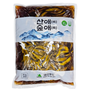 대산푸드 청양 고추 장아찌 절임 고추지, 1개, 4kg