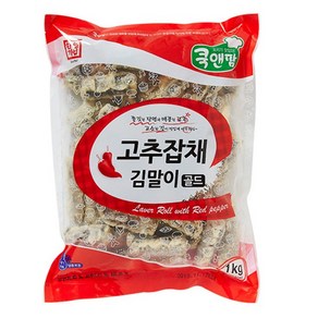 [한성마트] 고추 잡채 김말이 골드1KG, 1개, 1kg