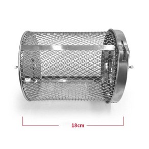 스테인레스 스틸 로티세리 그릴 바구니 로스터 케이지 오븐 에어 롤링 프라이어 베이킹, TYPE3, 1개
