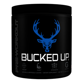 Bucked Up Pe Wokout 프리워크아웃 30서빙, Blue Raz, 1개, 321g