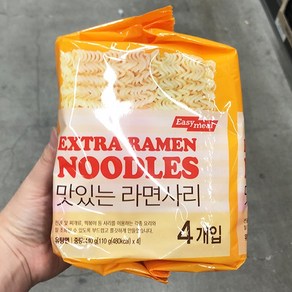 맛있는 라면사리, 110g, 4개