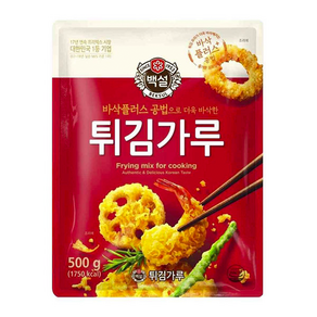 대형마트 CJ 튀김가루, 500g, 1개