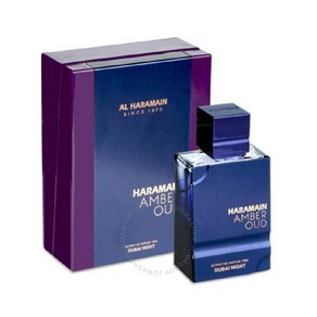 남녀공용/Al Haamain Unisex Ambe Oud Dubai Night Extait de Pafum Spay 2.5 oz Fagances