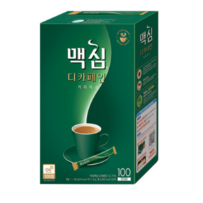 맥심 디카페인 커피믹스, 11.8g, 100개입, 2개