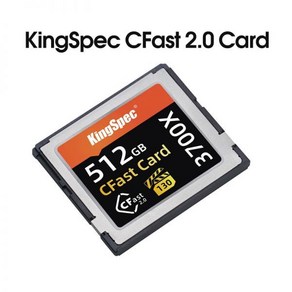 KingSpec-Cfast2.0 메모리카드 128GB 1TB CFast SSD SATA 산업용 IPC II 6 Gb/s 풀 HD 4K 비디오 용, 02 256GB, 1개