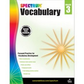 Spectrum Vocabulary Grade 3