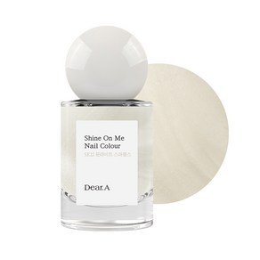 [Dea.A] 디어에이 샤인 온 미 네일 컬러, 1개, SE22 문라이트 스파클스, 11ml