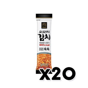 오모리 김치볶음밥 누룽지 스틱 15g x 20개