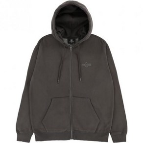 후드티 Volcom Lifer Zip 후드 티셔츠 - 아스팔트 블랙