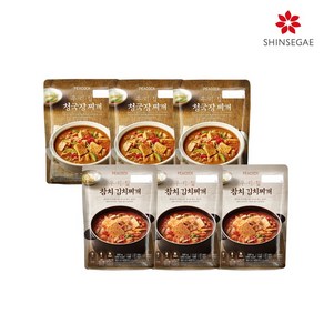 피코크 참치김치찌개 3팩 + 청국장찌개 3팩 총 3kg, 1개