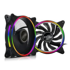 [AONE] RGB RING FAN 120 [시스템쿨러/120mm]