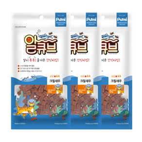 푸르미 알이톡톡 알큐브 고양이간식 크릴새우 50g, 1개