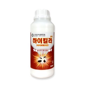 하이킬라 싸이퍼메트린 분무 살충제 파리 모기 진드기 위생 해충 방역제 약, 500ml, 1개, 500ml