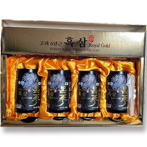 고려 6년근 흑삼 KOREAN BLACK GINSENG ROYAL GOLD