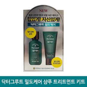 닥터그루트 밀도케어 모발밀도 강화샴푸 56ml + 밀도강화 고농축 트리트먼트 56ml 2종 키트, 1개