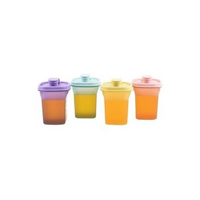 Tupperware 타파웨어 미니 소스 오일 양념병 식초 효소 간장통 밀폐용기 350ml 4종세트