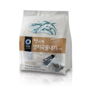 청정원 맛선생 멸치 국물내기 티백 80g X 3개