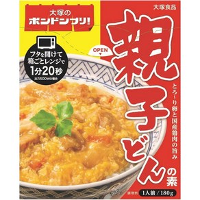 b(w 일본직구 오츠카 식품 본돈부리 오야코노 소토 6.3온스(180g) x 5팩, 180g, 5개