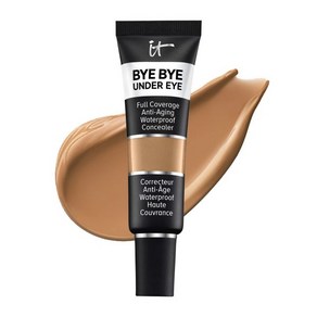 IT Cosmetics 바이 언더 아이 풀 커버 컨실러 0.4floz, 40.0 Deep Tan - fo wam unde