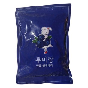 냉동 블루베리 1kg 세척 냉동과일, 1개